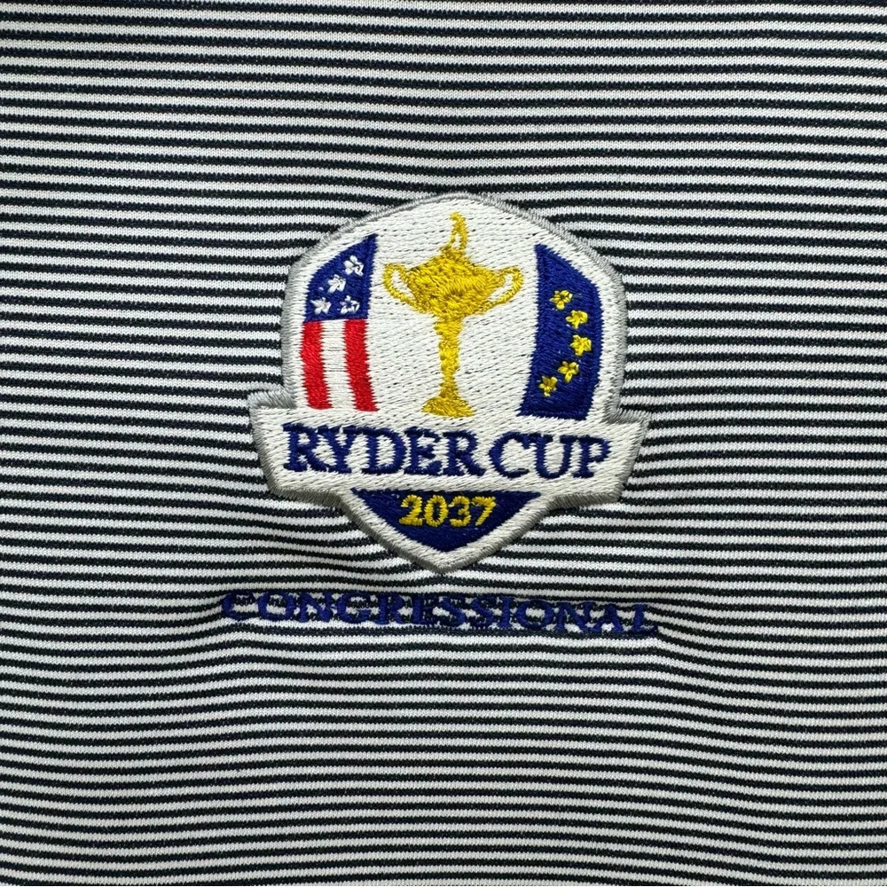 Peter Millar Striped Pullover Large - image 7